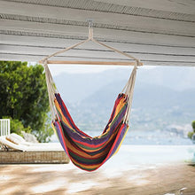 [casa.pro]®] Amaca - Poltrona sospesa - 100x140 cm - Multicolore