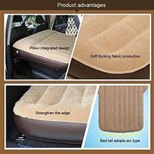Lettino da viaggio Lettino da viaggio Car Air materasso, il materasso di aria letto matrimoniale con seggiolino e camion posteriore Estensione divano, Family Car campeggio esterno universale 6-3