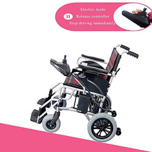 FTFTO Accessori per la casa Carrozzine elettriche per disabili per Anziani Portatile/Pieghevole/Intelligente/Automatico/Scooter