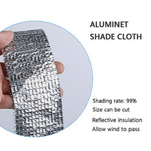 Rete ombreggiante Summer Shade Cloth Shading Tarp 99% UV Resistant, Hole Spacing 1M, Buono per Patio, Pergola Garden, Giardinaggio, Pianta (Size : 4x9m)