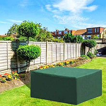 Coperture per mobili da Giardino, Anti-Nebbia, Copertura per mobili da Giardino pensile, Anti-Polvere di Tabacco, Copertura Antipioggia per tavoli e sedie Set di Attrezzature Anti-UV, Verde,