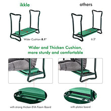 Inginocchiatoio giardino, sgabellino giardinaggio, 2 in 1 sgabellino pieghevole portatile, attrezzi da giardino innovativi, salva la schiena e il ginocchio, per giardinieri e amanti del giardino