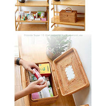 Comodità, cassettiera per medicine domestiche, armadietto medico di primo soccorso, scatola in rattan, adatta per la famiglia, piccola medica, pratica