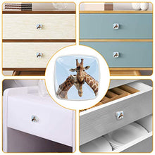 Coppia di giraffa 4 PCS Pomelli per Porta, Pomolo per Mobile, Pomelli per Mobili con Viti, Maniglia per Armadietto, Pomelli per Porta, Pomelli per Cassetti per Porta, Armadio, Cassetto e Credenza