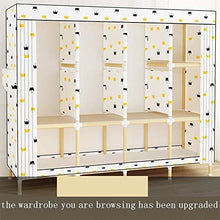 TWDYC Armadio Spazio Domestico Mobili Camera Locker Armadio Moderno Semplice Assemblea Economico Semplice Camera gabinetto for Bambini Bagagli