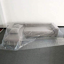 Trasparente Telone Telo Foglio Copertura Teloni Occhiellato Impermeabile All'aperto Protezione UV Addensare PE Inverno Isolato Termicamente Tenda da Balcone,Riparo dalla Pioggia (6x10m/19.7x32.8ft)