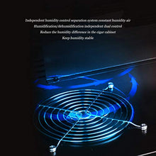 Umidificatori Humidor Armadio Umidificatore Per Sigari Temperatura E Umidità Costanti Armadietto Per Sigari Nudo Frigorifero A Temperatura Costante In Legno Di Cedro Refrigerazione A Semiconduttore