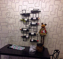 HFWAO American Iron Moda Vino Creativo casa murale Muro Vino Vino cremagliere