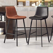 WSDSX Sedia per Sala da Pranzo, Sedia con braccioli, seggiolone, Sgabello da Cucina Sgabello da Bar con Schienale sedie Imbottite per Il Tempo Libero Cafe Gambe in Ferro Nero, 65 cm, 65 cm