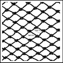 Protective net decoration / Child Protection Net rimorchio del camion Decorative netto mano-tessuto mesh coperta Ringhiera Scale Balcone Safety Net Nero corda spessore di 6mm / della spaziatura della