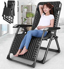 AI LI WEI SHUAIIJUAN Sedia per Il Tempo Libero Domestico s |Giardino Outdoor Patio Sdraio |Folding reclinabili a Sdraio sedie a Sdraio con Telaio in Lega di Ferro Gambe quadrate Max.200kg