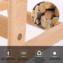 XEWNEGTZI Sgabelli da Bar in Legno Massello, Sgabello Alto Moderno E Semplice, con Sedile in PU E Sedia con Schienale per La Casa, per Sedie da Bancone/Ristorante/Bar (6 Colori)(Color:Marrone)