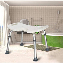 ABBD Sgabello per panca da doccia a forma di U Strumento medico per donna - Sedia per vasca regolabile in altezza, sedile per vasca da bagno con idromassaggio spa - Sicurezza antiscivolo-B