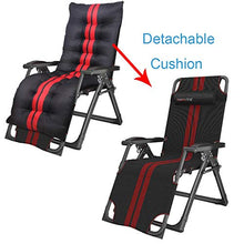 AI LI WEI SHUAIIJUAN Sedia per Il Tempo Libero Domestico Outdoor Garden Lounge Reclining |Pieghevole Sun Lounger |Patio Lounge Recliners con l'ammortizzatore Max.200kg