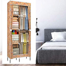 JJZXT Panno di Oxford Moda Cabinet 4 Strati Semplice Combinazione Armadio Dormitorio Camera riporre gabinetto di casa Mobili