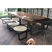 LXLH Panchina da Giardino Panchina da Giardino, panchine per Il Tempo Libero del Centro Commerciale con Protezione Solare Impermeabile, Sgabello da Salotto per Il Tempo Libero nel Cortile, Che pu