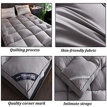 QXTT Materasso Letto Futon Matrimoniale E Singolo Pieghevole E Arrotolabile Materassi da Terra Alto 10cm Futon Trapuntato Salvaspazio per Campeggio Balconi Picnic,White-90 * 200cm