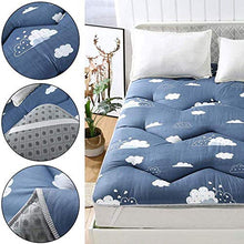 zyl Materasso Futon Materasso Tatami Materasso Pieghevole per dormitorio Studentesco Cuscino Multifunzionale Spesso e Morbido Camera da Letto Campeggio per dormitorio per Studenti Piano casa (L