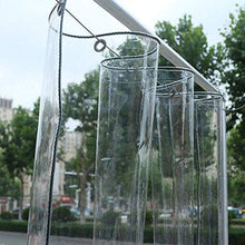 Teloni resistenti impermeabili trasparenti,copertura in tela cerata in PVC da 20 mil,coperture impermeabili spesse,multiuso copertura anti-strappo resistente ai raggi UV tenda da giardino per esterni