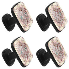 tartaruga 4 PCS Pomelli per Porta, Pomolo per Mobile, Pomelli per Mobili con Viti, Maniglia per Armadietto, Pomelli per Porta, Pomelli per Cassetti per Porta, Armadio, Cassetto e Credenza