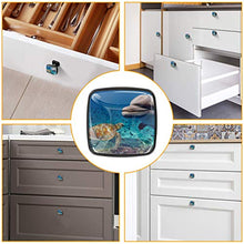 Delfini e tartarughe 4 PCS Pomelli per Porta, Pomolo per Mobile, Pomelli per Mobili con Viti, Maniglia per Armadietto, Pomelli per Porta, Pomelli per Cassetti per Porta, Armadio, Cassetto e Credenza