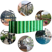 Frangivista Balcone, Telo Frangivista Recinzione Giardino, Telo Copertura Frangivista Frangivento per Ringhiera UV Poliestere Impermeabile Recinzione per Balcone per Privacy,0.5 * 7.5m