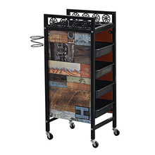 WangQ Cremagliera - Carrello del Carrello del Carrello del Salone di Bellezza Carrello del Carrello del Carrello a più Strati del Negozio di Barbiere del Salone di Bellezza carrellino Cucina