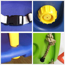Alavo Tre in Un Basket Addensato da Cesto Appeso, Sedia a Sospensione per Bambini Interni per Bambini,Red Yellow Blue