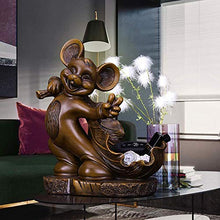 ZGPTX Scultura per Statue Decorazione Creativo Wine Rack Ornament Rat Wine Rack Modern Simple TV Cabinet Decoration Gift