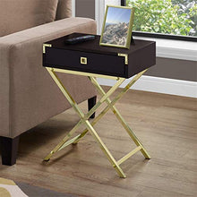 PIJN ComodinoTavolo in Stile Contemporaneo con Ampio Cassetto Portaoggetti Mobile in Legno