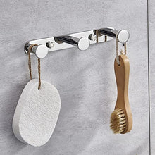 Lolypot 3 Gancio Asciugamani Muro Adesivo in acciaio inossidabile cromato porta della cucina ganci accappatoio Gancio Appendiabiti Gancio Bagno da Parete