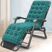 Olz Sedia reclinabile per Esterni Zero Gravity con Cuscino in Cotone Verde Scozzese e bracciolo massaggiante, Sedia Sdraio Regolabile Extra Larga per Patio Giardino Piscina, Supporto 400 kg