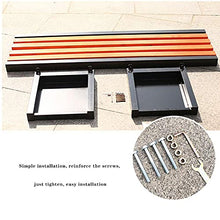 GaoF Panchina da Giardino panchina da Giardino panchina da Giardino, Poltrona da Giardino in Metallo massello con terrazza Centro Commerciale 2-3 posti, Sedia da Portico da Cortile Resistente alle