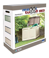 Bama 99017 Mettitutto LT.200, 200 Litri, Tortora