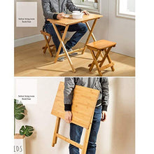 Attrezzatura domestica Tavolo pieghevole Tavoli da giardino Tavolo da pranzo Tavolo da pranzo Semplice da esterno portatile per uso domestico Piccolo appartamento in legno massello (Dimensioni: 70