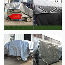 LSZ All'aperto Impermeabile Panno Solare Protezione Solare telone Ispessito Camion a Vapore Olio Tela Ombra Tenda Tenda Isolamento plastica a baldacchino Vele Parasole (Color : A, Size : 4 * 5m)