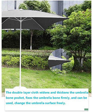 Scoperta Ombrello all'aperto Protect Ombrelloni 2m Patio Square Garden ombrellone Tavolo, Perfetto for all'aperto Yard, Beach Commercial Evento Mercato ZDWN