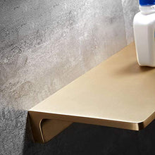 LCSD Deposito del Bagno Mensola Bagno in Rame Spazzolato Bagno in Rame Spazzolato Nordico in Ottone con Portasciugamani Appendiabiti da Parete 37 * 10 * 10 Cm