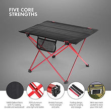 jiaju Tavoli da Picnic Tavolo Pieghevole, Tavolo Pieghevole Portatile Camping Mobilia da Esterno Computer Bed Tavolo da Picnic Scrivania in Lega di Alluminio Ultra Light Pieghevole (Size : Small)