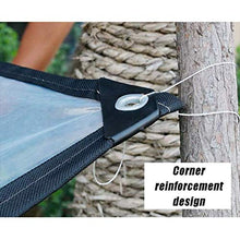 qx Telone Tenda Teloni Ombra Vele Telo Trasparente Antipioia con Occhielli Telo Impermeabile in Plastica Multiuso Resistente Agli Strappi - 100G / M² (Dimensioni: 3Mx4M),2 Mx 5 M,2 Mx 5 M