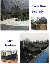Rete parasole YXX Blocco UV Netto Nero al Netto del 90% Blocco Solare, Pannello Premium Superiore al Panno Ombra per Serra, Tetto, Piante, Prato del Patio (Size : 6mx6m)