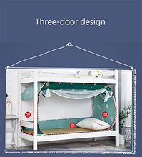 WWYYZ Moon & Star Single Bed Students Dormio Bunk Letto Privacy Tende di Privacy Baldacchino Bianco Bianco Bianco Polvere