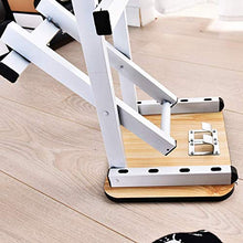 Sedia Pieghevole Multifunzionale in Legno massello Spesso Antiscivolo Portatile salvaspazio Panca Adatta per Barbecue, Spiaggia e Giardino Verde, Nero