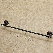 PYROJEWEL Bar Parete Rail Rail a Parete Rack Appendiabiti Un Nero Tutto Il Rame Singolo Rack 63 Centimetri mensola da Bagno