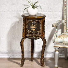 Living Room Sofa Small Side Cabinet Piccolo Appartamento Dipinto Armadietto Arrotondato con Armadio Portabottiglie