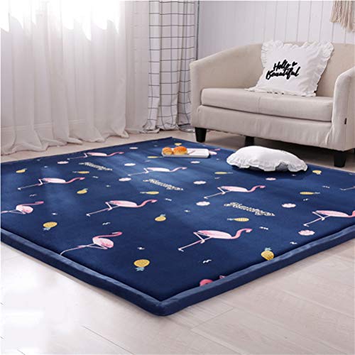 Morbido Peluche Materasso Da Terra,Soggiorno Tappeti Pieghevoli Futon Materasso Tatami Pigro Letto Camera Pavimento Pad Materasso Tappetino Per La Ricerca Per Indicizzazione B 100x200cm(39x79inch)