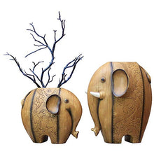 SUNTAOWAN Decorazioni Arte Artigianato Elephant Decorazione Vaso Regalo Soggiorno Finestra Mobile Console armadietto del Vino Studio