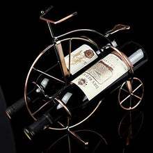 TRJGDCP Creativo Retro Arte del Ferro della Bicicletta Modello Wine Rack Metallo Decor Bike Bottle Holder Utility Craftworks Ornament Accessori Portabottiglie Decorativo