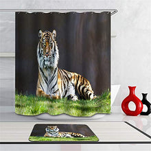 LIYAN Combinazione Bagno. Immagini Chiare E Colori Vivaci Rendono Il Tuo Bagno Pieno di Vita. Accessori da Bagno. Animali Selvaggi. Tigre.