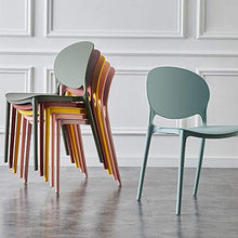XIAOQIAO Sedie da Pranzo in Plastica Sedie Moderne da Bancone da Cucina Lounge Tempo Libero Soggiorno Sgabelli Angolari, capacità di Carico Fino a 200 kg